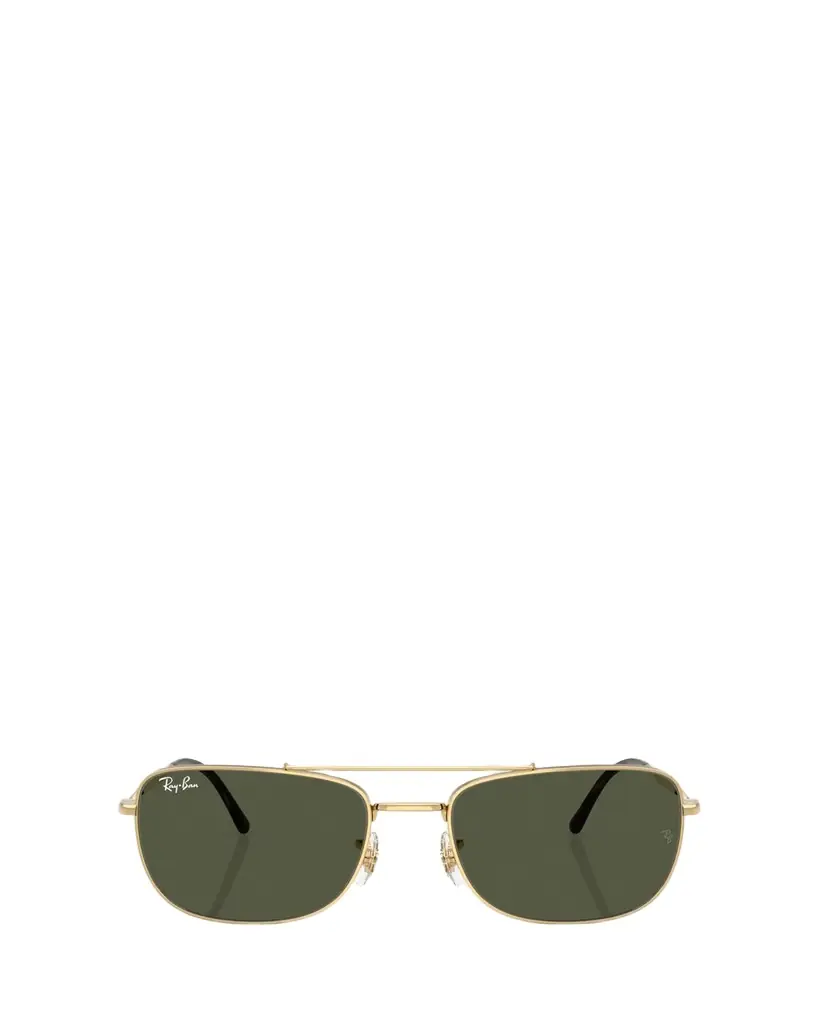 Ray-Ban Luxottica Metal Rectangle Sunglasses