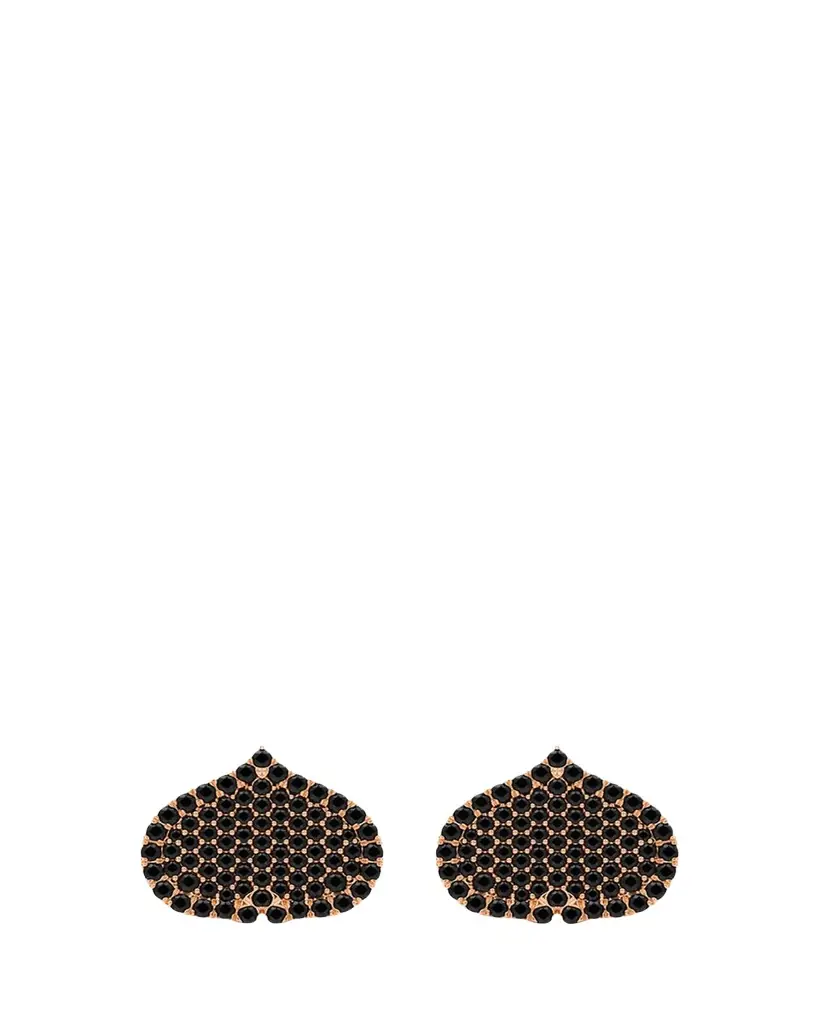 KAMAL Eye Adore Black Diamond Stud Earrings