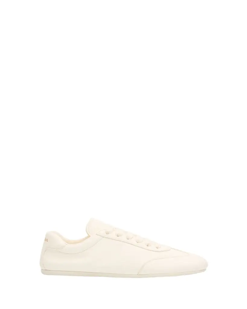 Prada Thin Leather Low-Top Sneakers