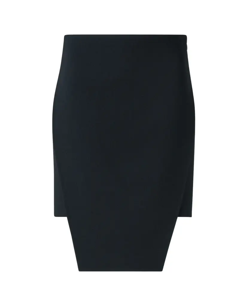 Akris Trapezoid Apron Mini Skirt