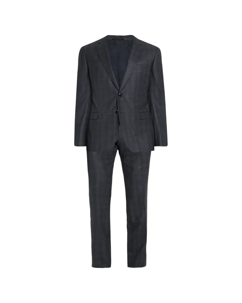 Giorgio Armani Men's Blurred Plaid G Line Two-Piece Suit