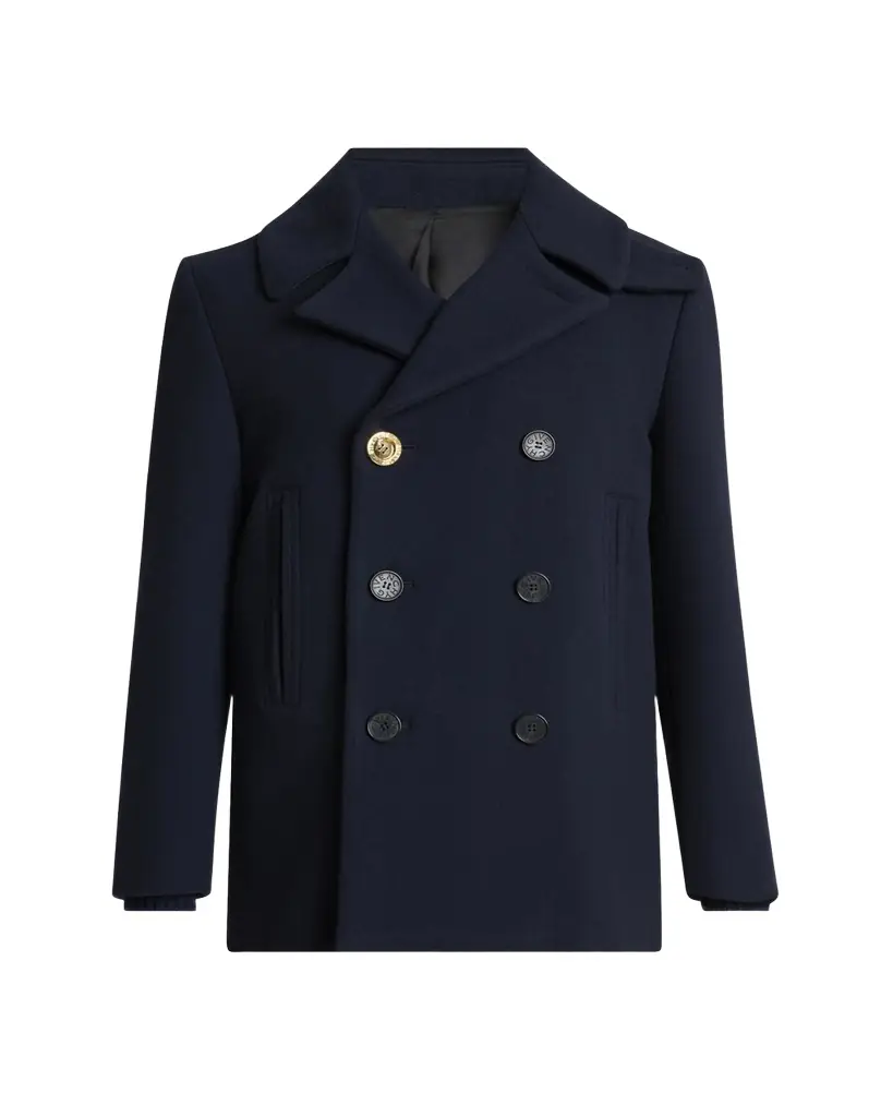 Givenchy Men's Double-Face Wool Peacoat