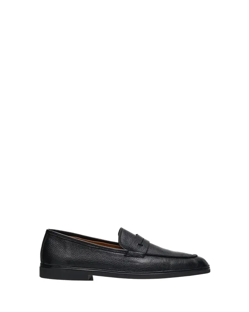 Bergdorf Goodman Men's Deerskin Flex-Sole Penny Loafers