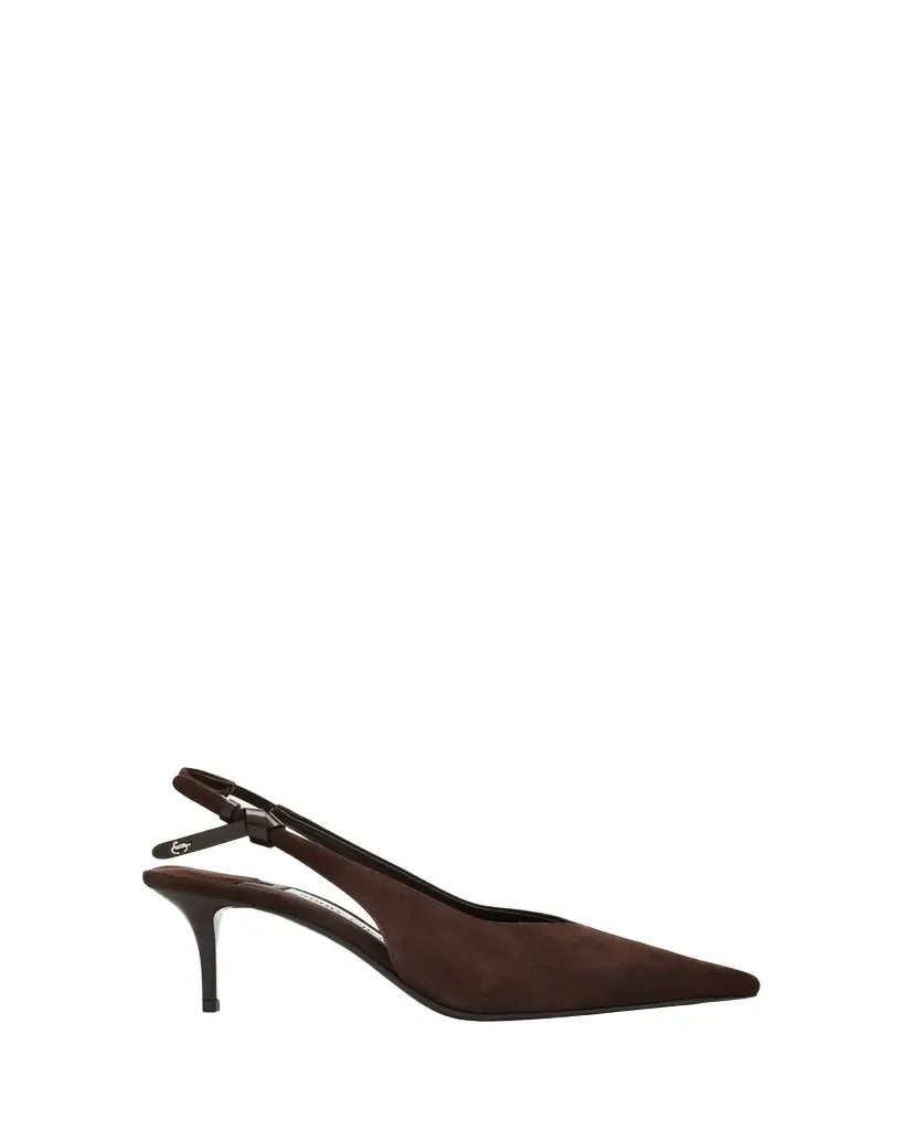 Jimmy Choo Camie 60 Suede Slingback Pumps
