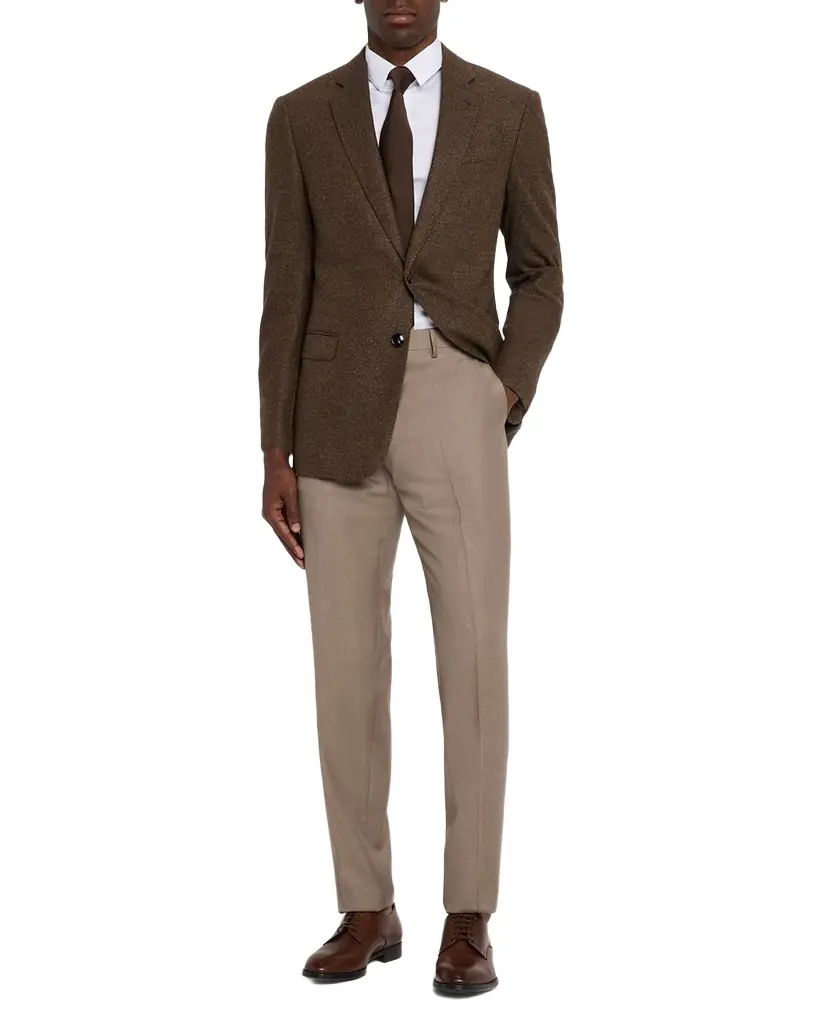 Giorgio Armani Men 's Textured Wool and Cashmere G Line Sport Coat