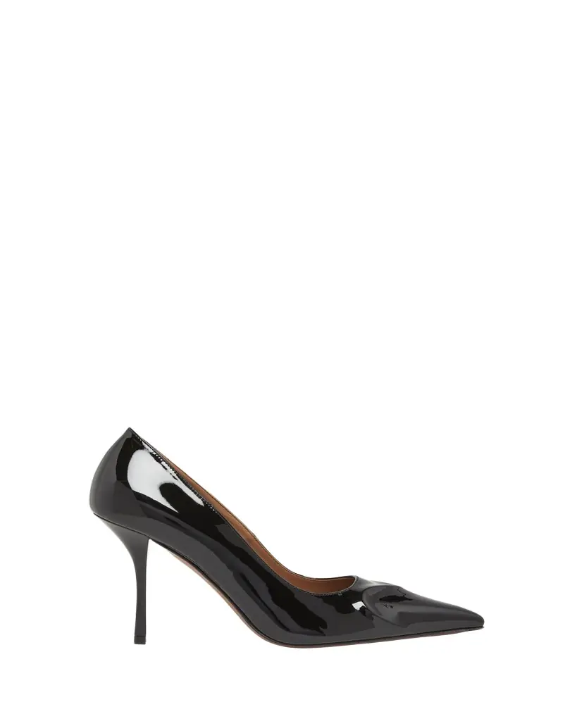 ALAIA Patent Leather 3D Coeur Pumps