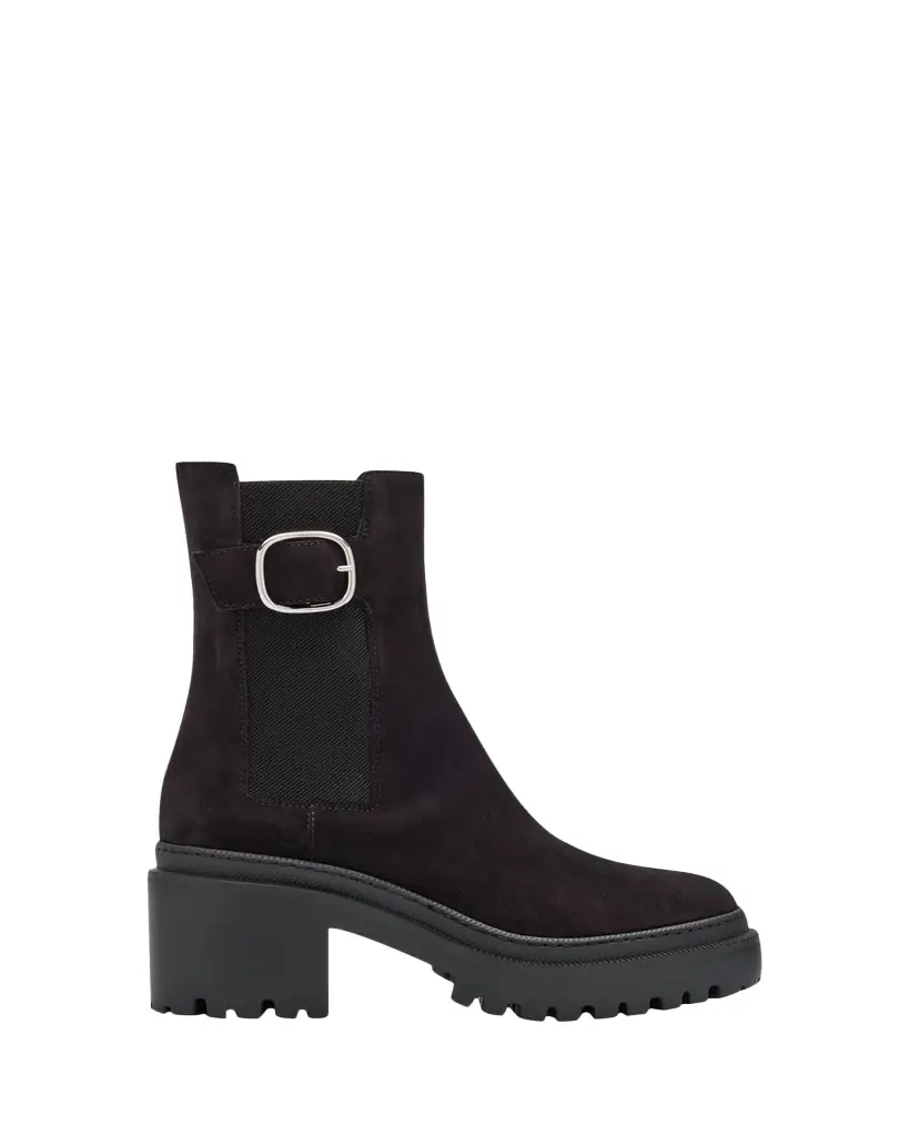 Giuseppe Zanotti Platform Suede Chelsea Boots