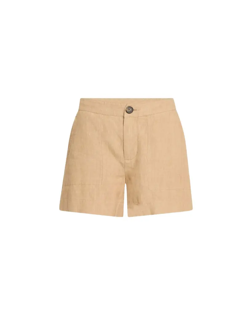 Vince Mid-Rise Hemp Shorts