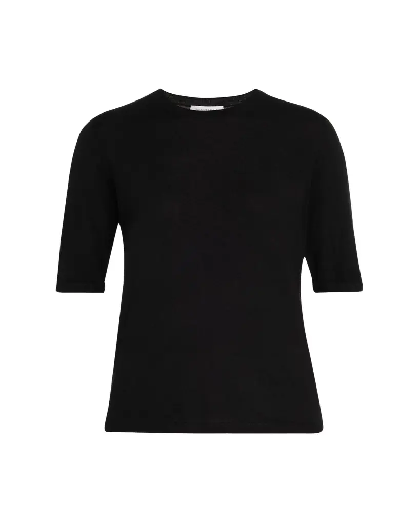 Gabriela Hearst Brunner Short-Sleeve Cashmere-Silk T-Shirt