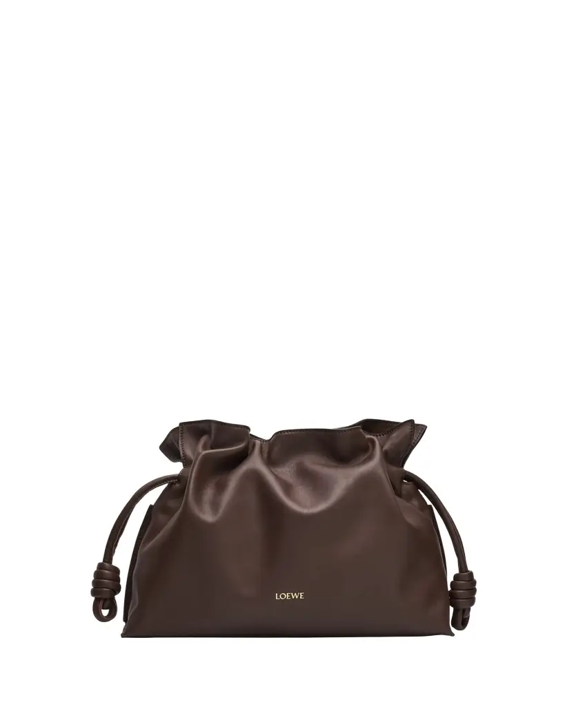 Loewe Flamenco Medium Clutch Bag in Nappa Leather