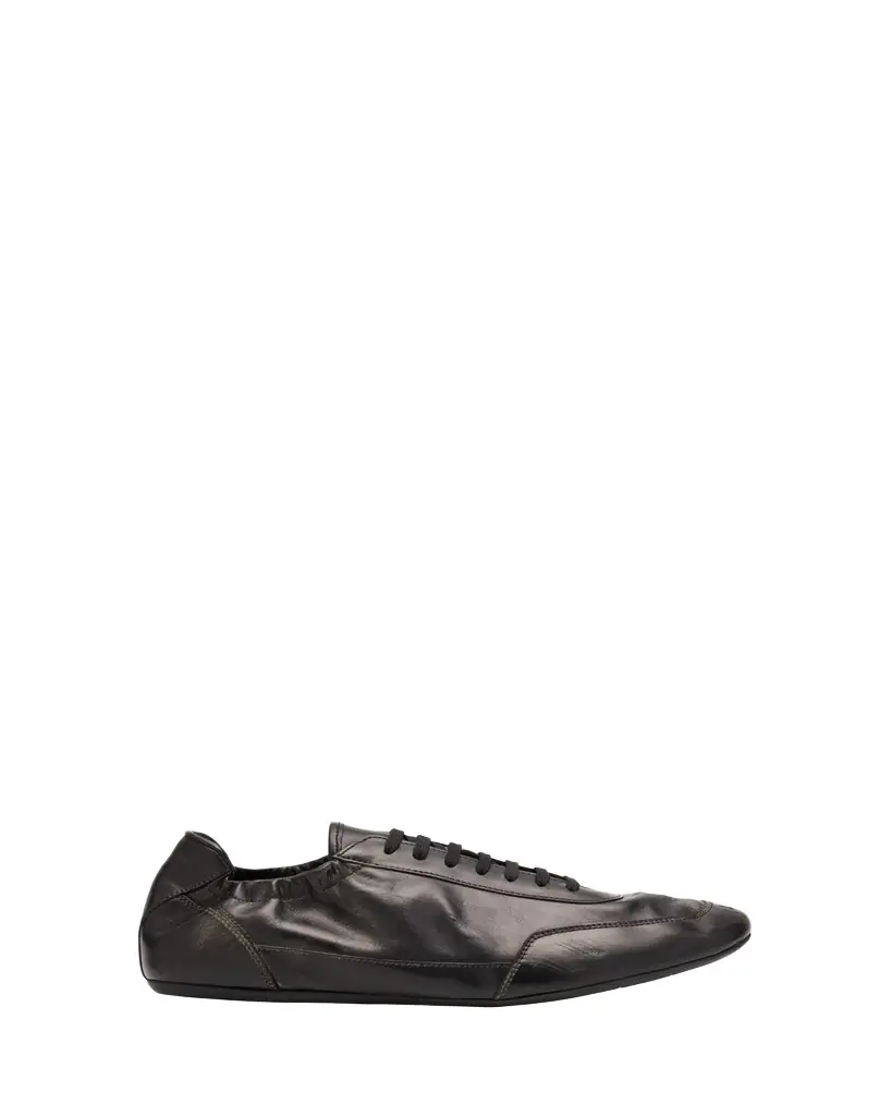 Prada Men's Collapse Leather Sneakers