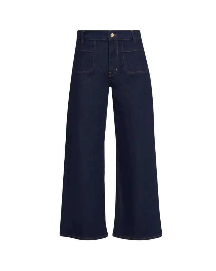 FRAME Le Slim Palazzo Modernist Pocket Jeans