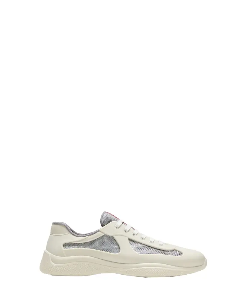 Prada Men's Americas Cup Rubber Trainer Sneakers