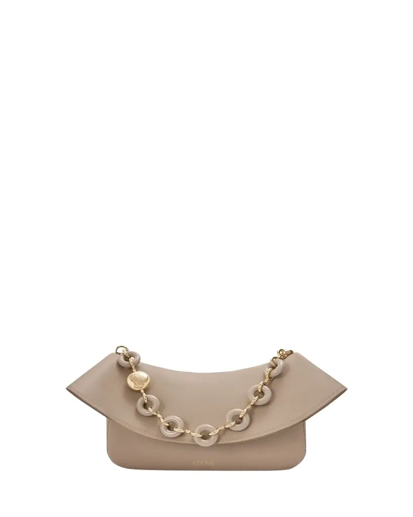 Loewe Ola Medium Shoulder Bag in Calfskin Leather