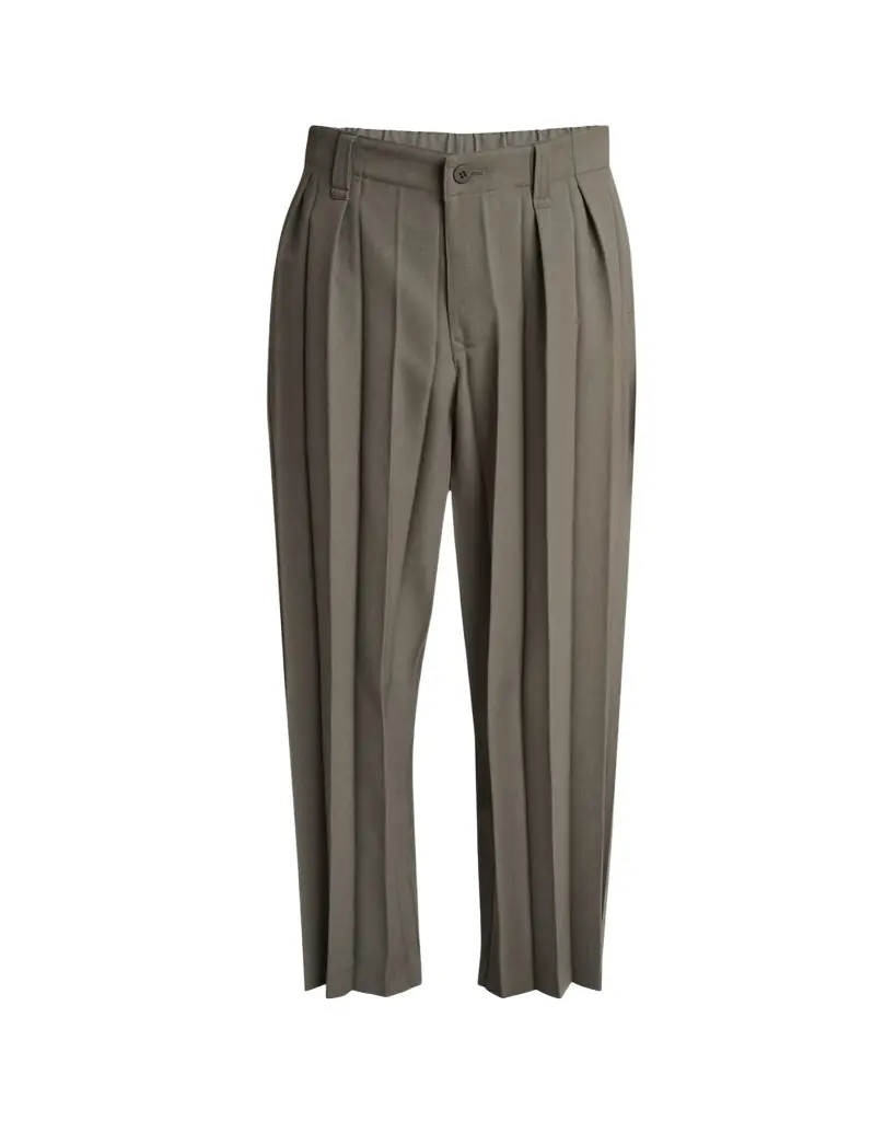Homme Plisse Issey Miyake Men's Edge Ensemble Pleated Pants