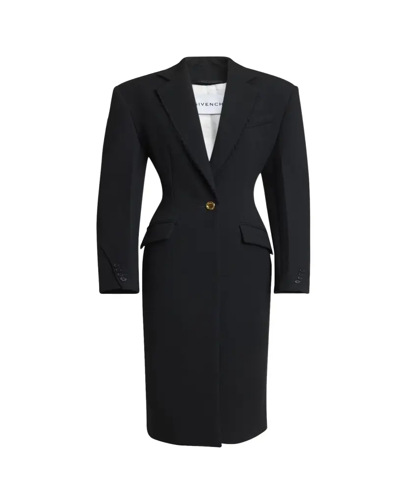 Givenchy Wool-Blend Cocoon Coat