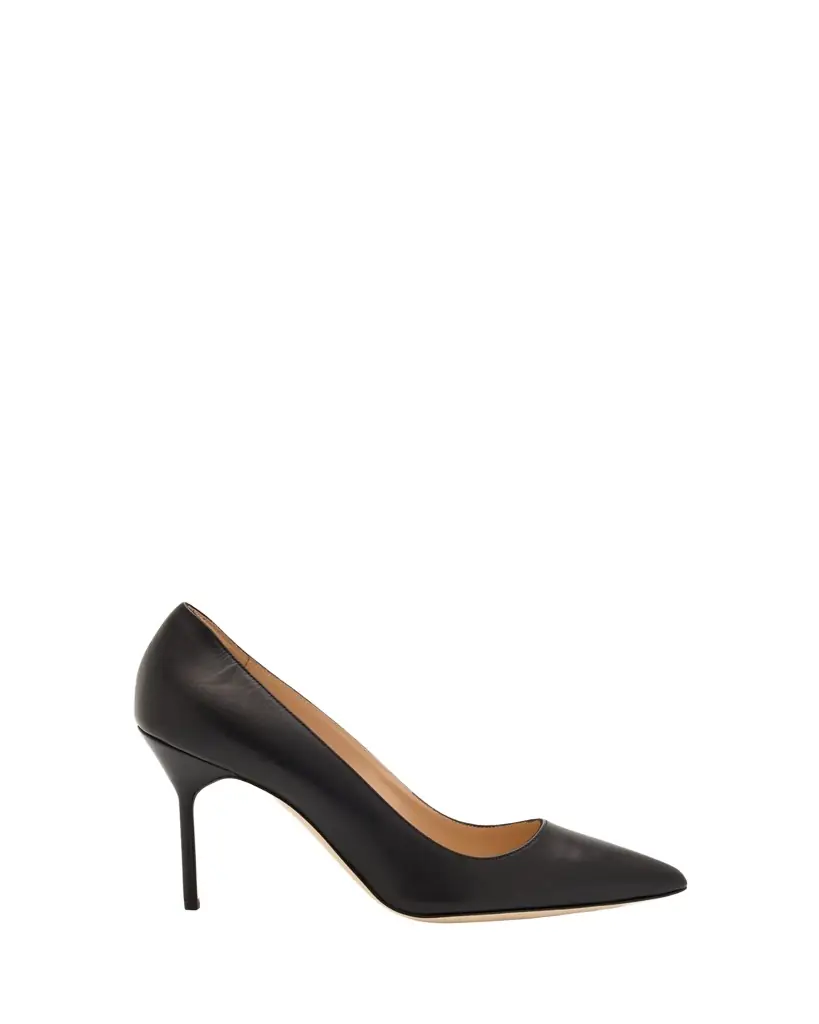 Manolo Blahnik 90mm BB Leather Pumps