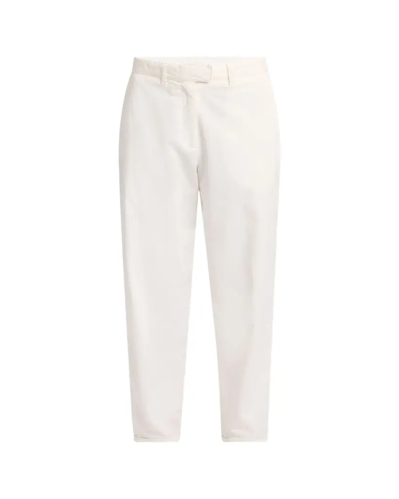 THE ROW Neriah Cotton-Cashmere Straight-Leg Pants