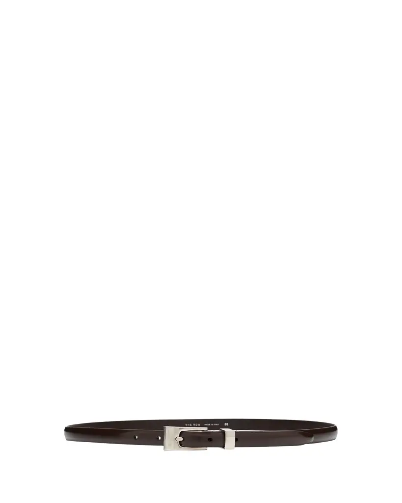 THE ROW Downtown Slim Leather Belt