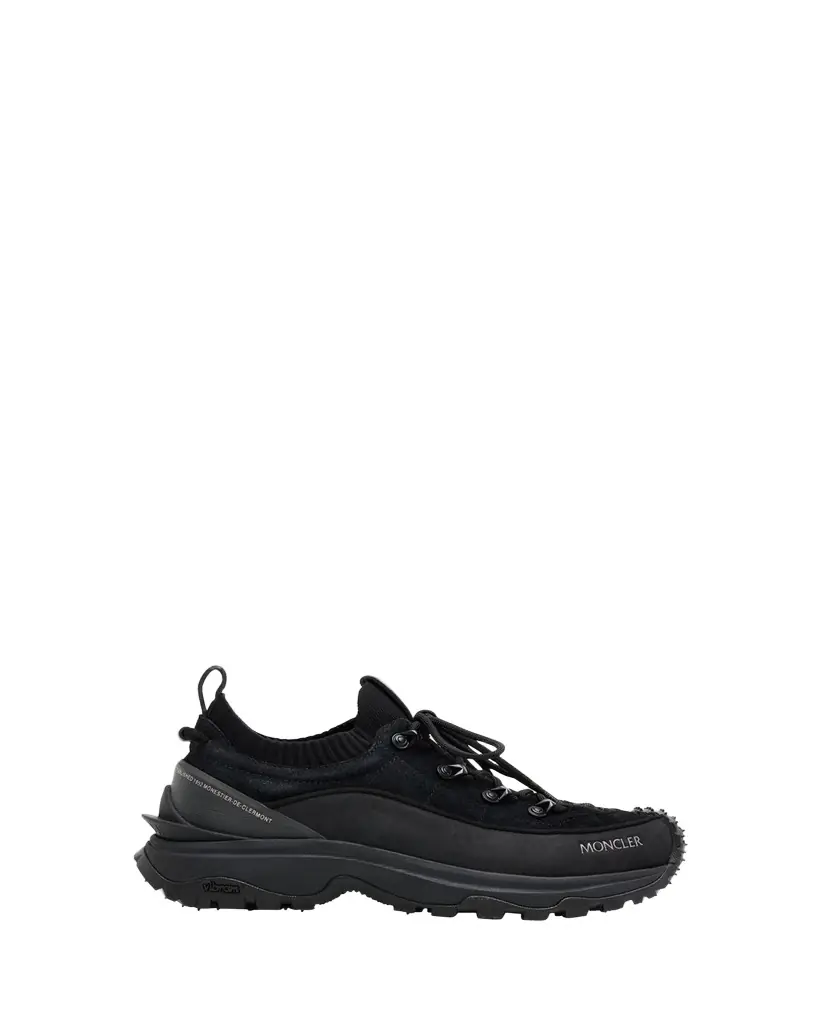 Moncler Trailgrip Lite 3 Nubuck and Suede Sneakers
