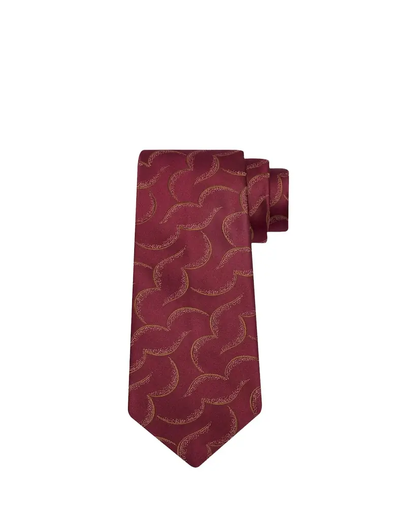 Charvet Men's Geometric Abstract Line Silk Tie