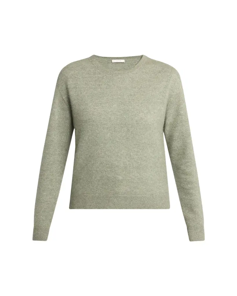 THE ROW Lorynna Cashmere-Silk Crewneck Sweater