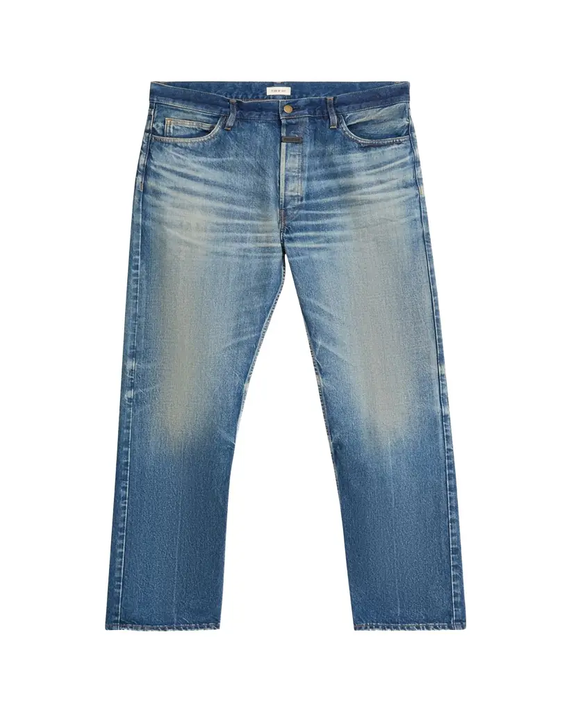 Fear of God Men's Relaxed Straight-Leg Denim Jeans