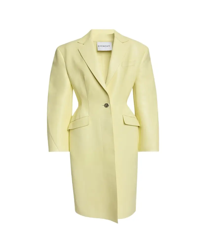 Givenchy Leather Cocoon Coat