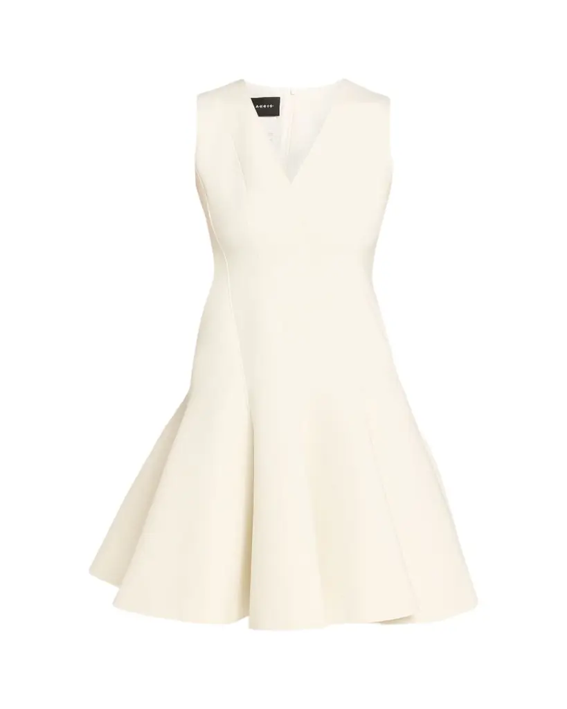Akris Techno Neoprene Fit-and-Flare Dress