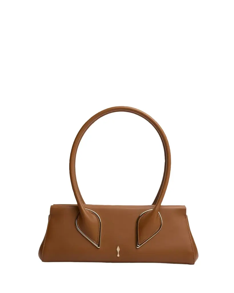 Christian Louboutin Venus Calf Leather Baguette Shoulder Bag - Women's Bags