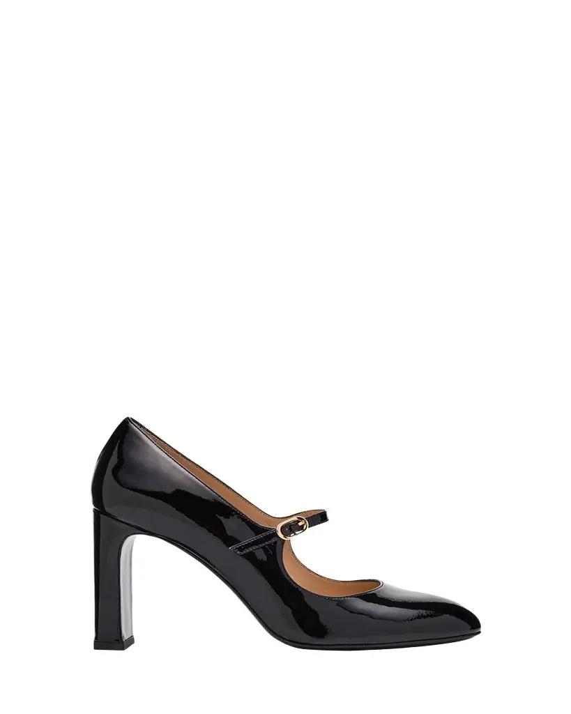 Stuart Weitzman Babette Patent Leather Mary Jane Pumps