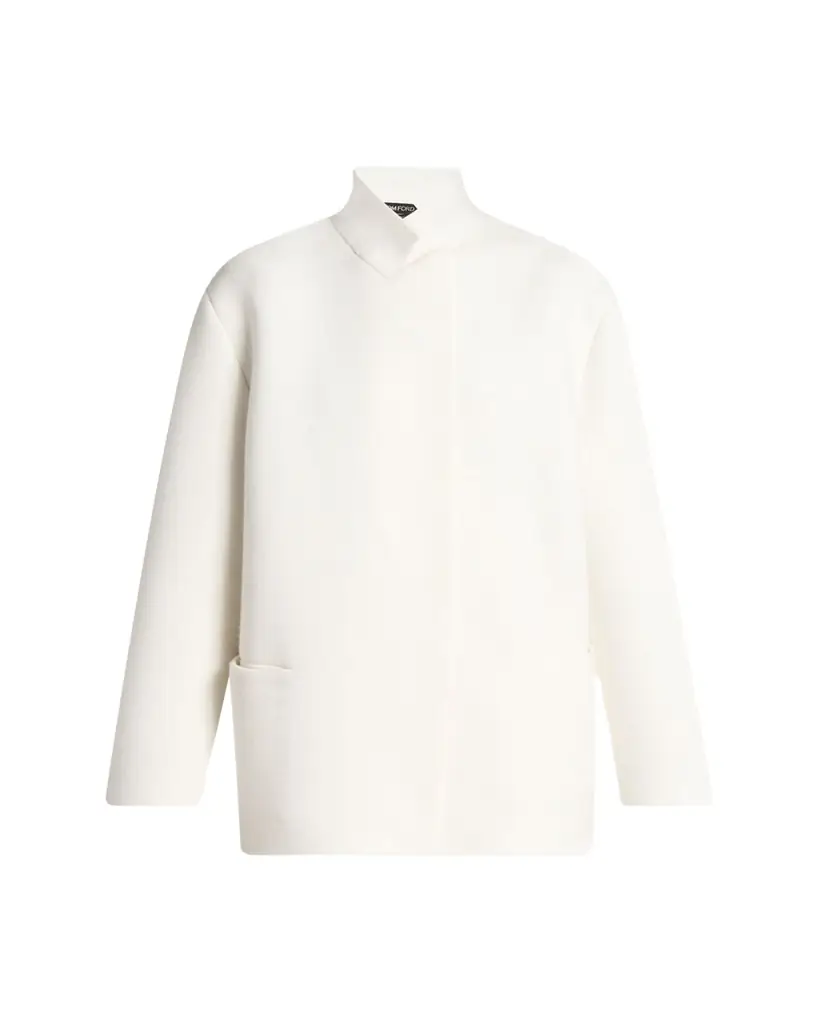 TOM FORD Wool-Cashmere Knit Jacket