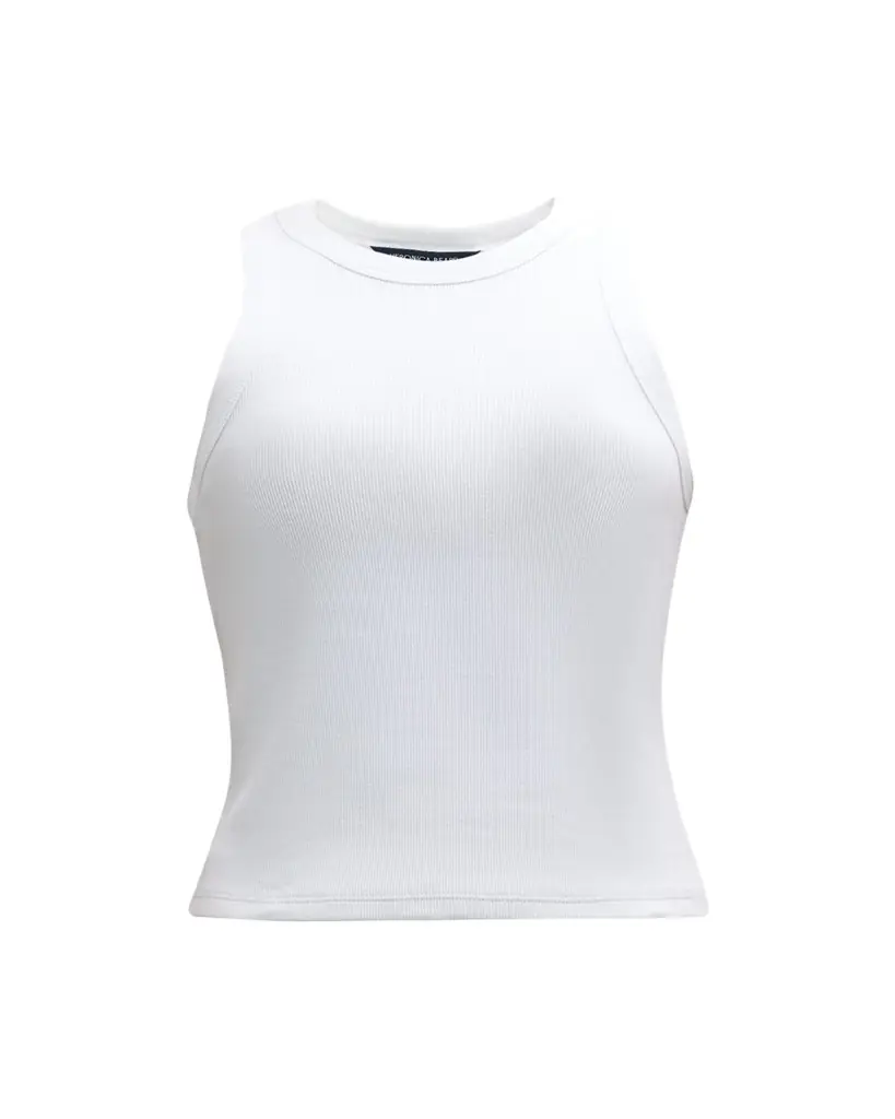 Veronica Beard Jordyn Cropped Tank Top