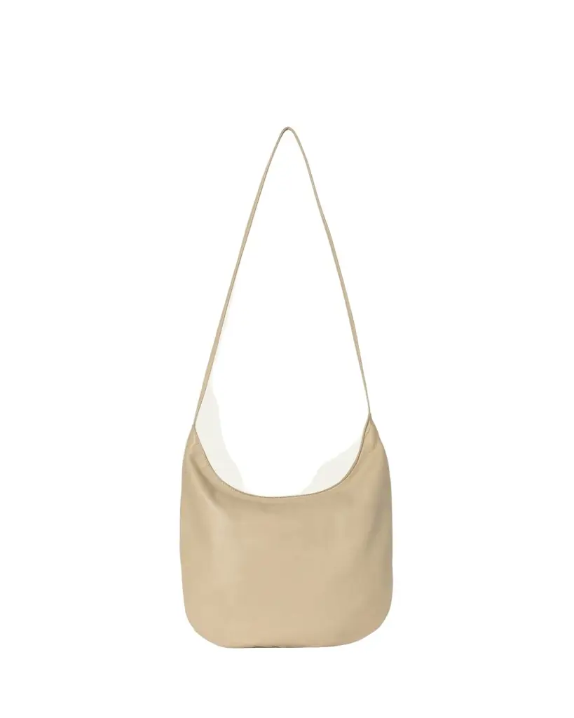 THE ROW Izzy North-South Crossbody Bag in Silky Leather