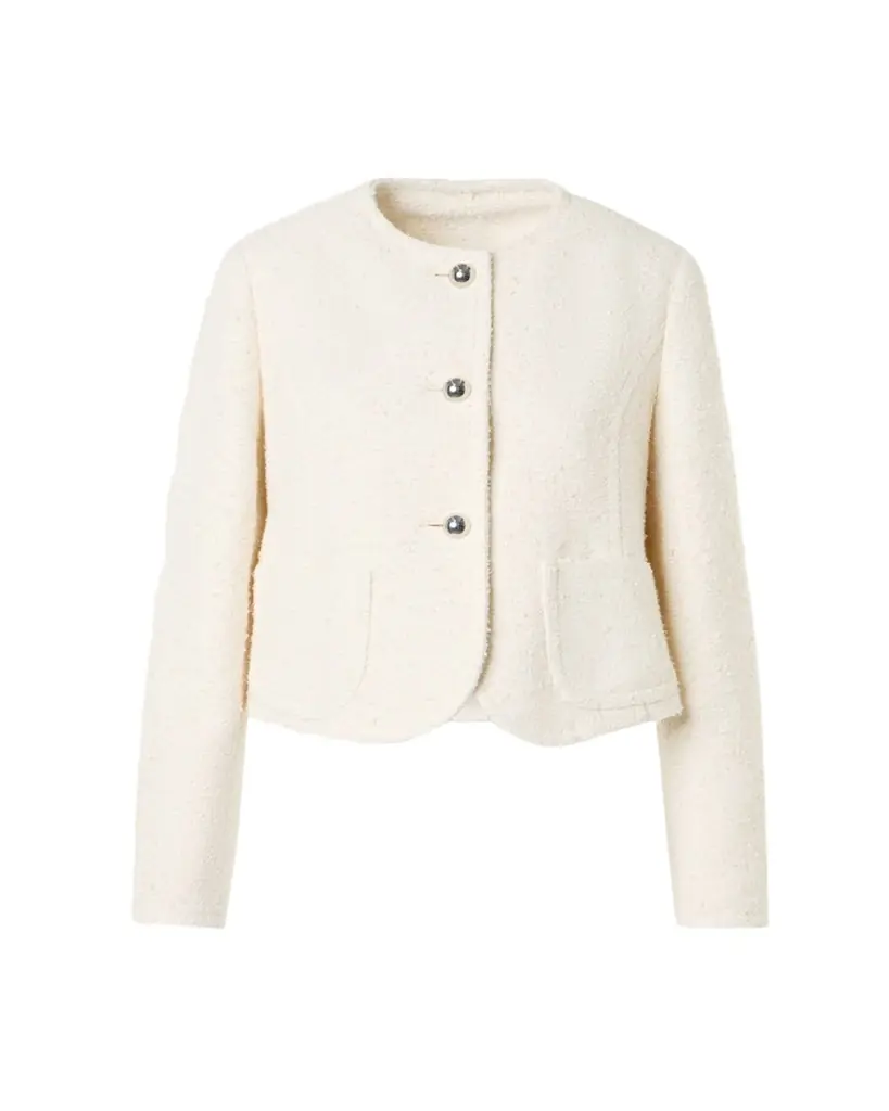 Akris punto Summer Boucle Single-Breasted Jacket