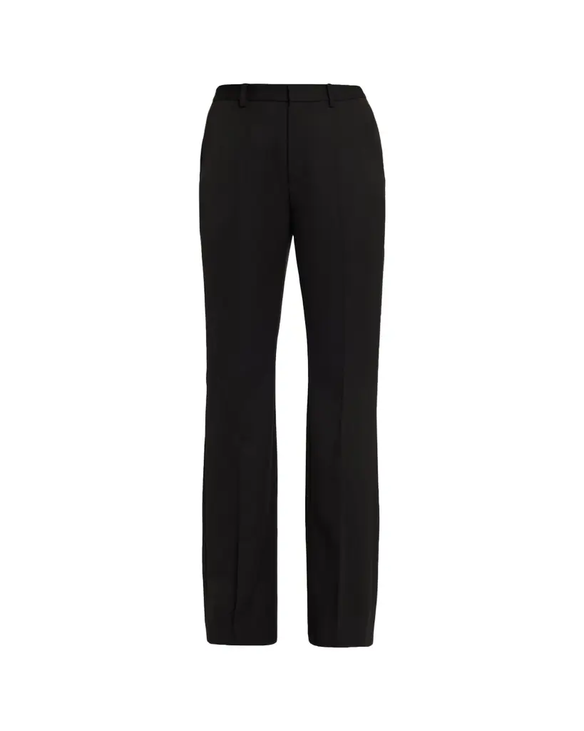 Ralph Lauren Collection Wrigley Grain De Poudre Bootcut Pants