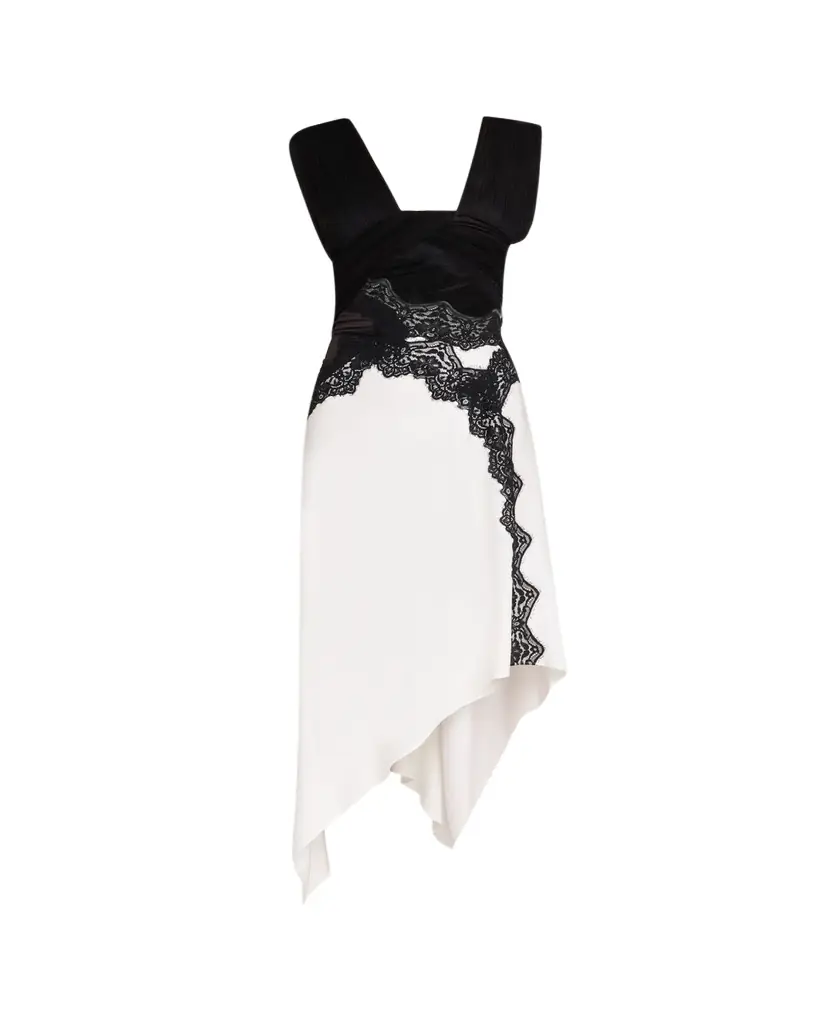 Christopher Esber Baile Wrapped Tulle Tank Dress