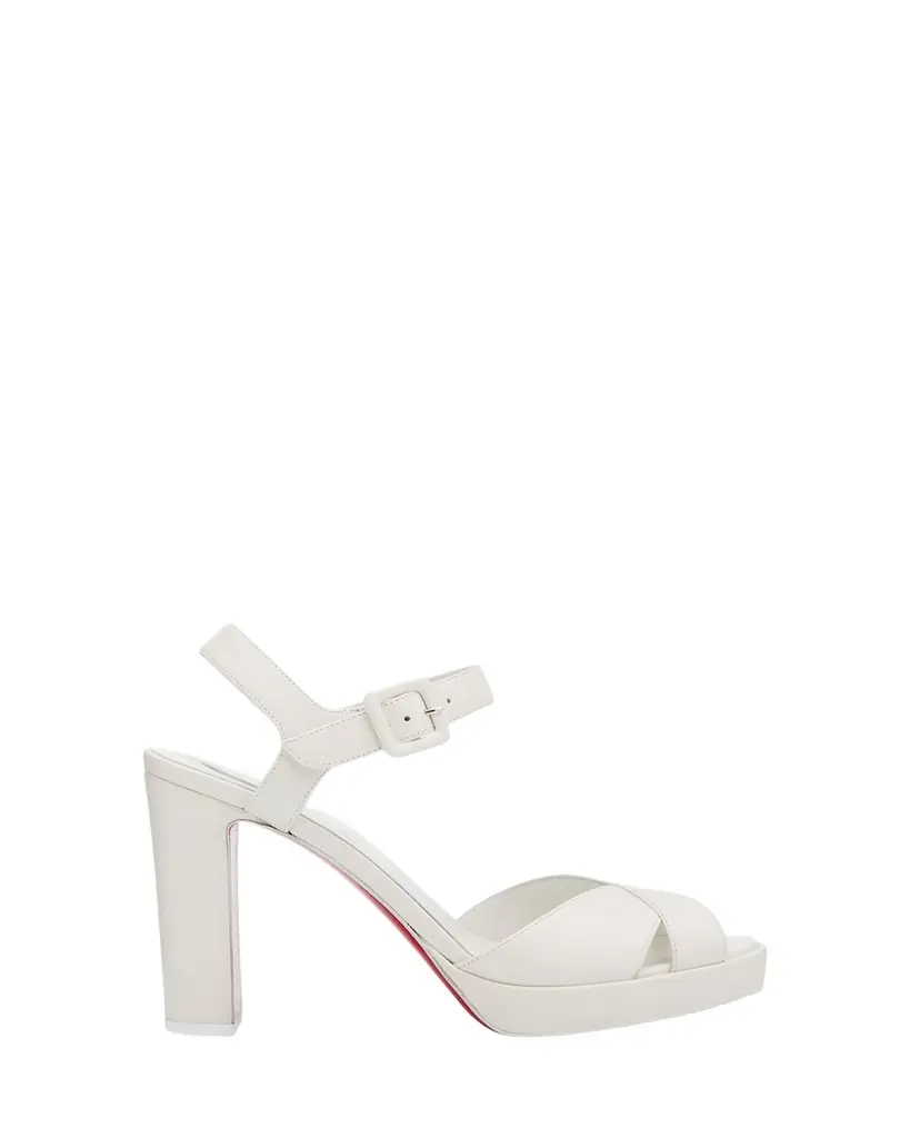 Christian Louboutin 100mm Cora Leather Sandals