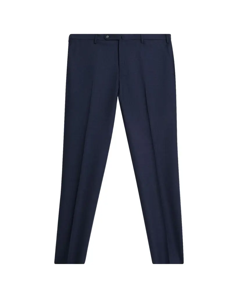 Incotex Men's Micro-Houndstooth Wool and Cashmere Trousers