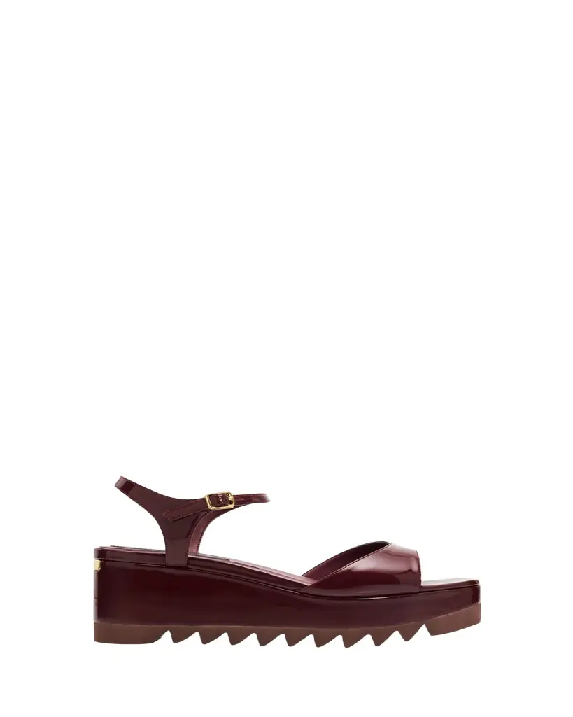 Stella McCartney 80mm Elyse Patent Platform Sandals