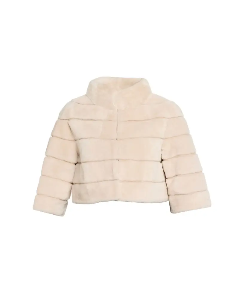 Gorski Lamb Shearling Bolero Jacket