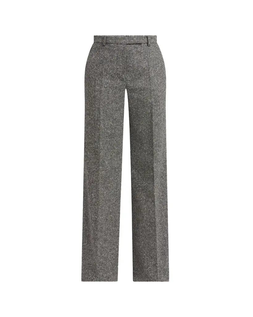 Valentino Garavani Wool Woven Flare Pants