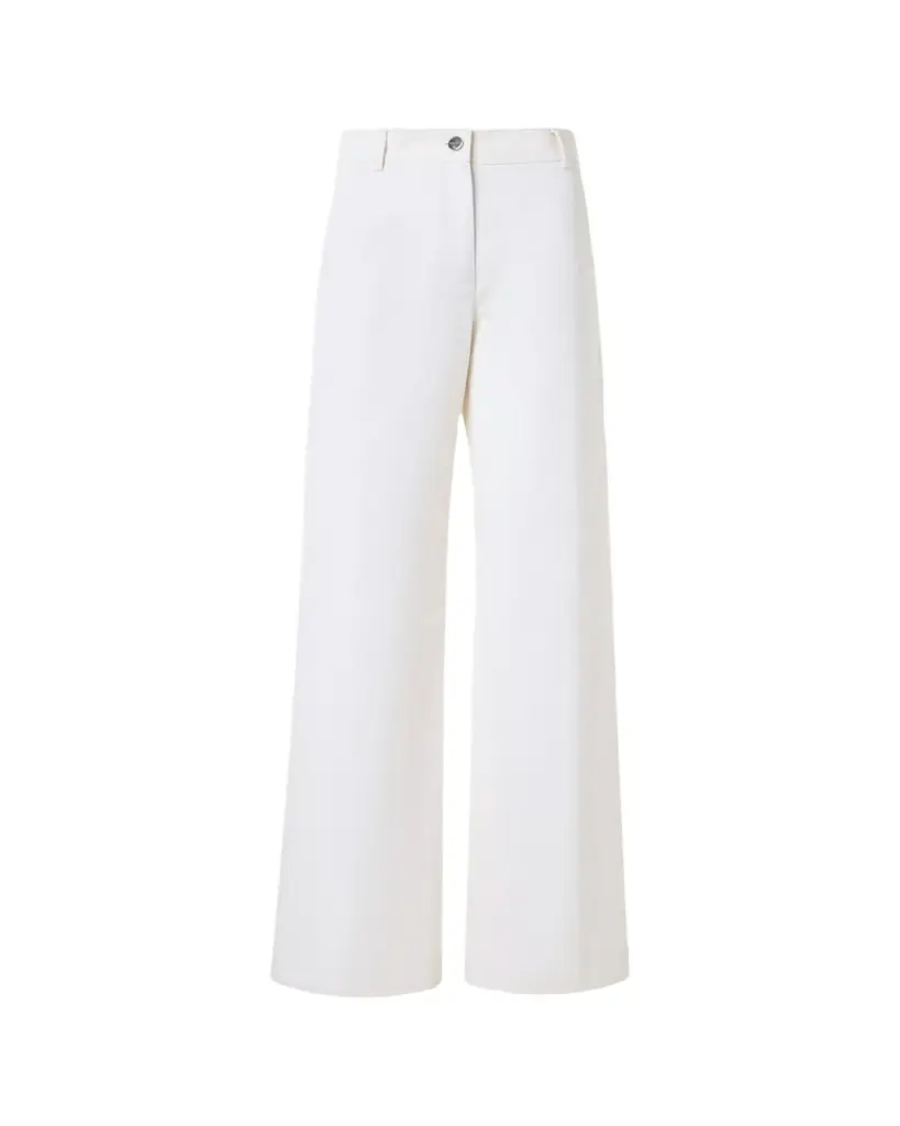 Akris Finnian Wide-Leg Denim Pants