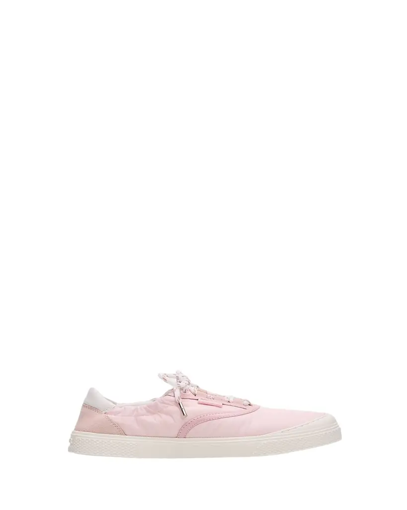 Moncler Vera Leisure Suede Low-Top Sneakers