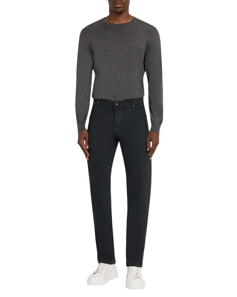 Kiton Men 's Plus One Slim Stretch Five-Pocket Pants