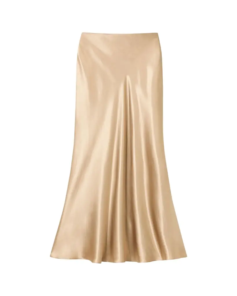 Lafayette 148 New York Bias-Cut Fluid Viscose Maxi Skirt