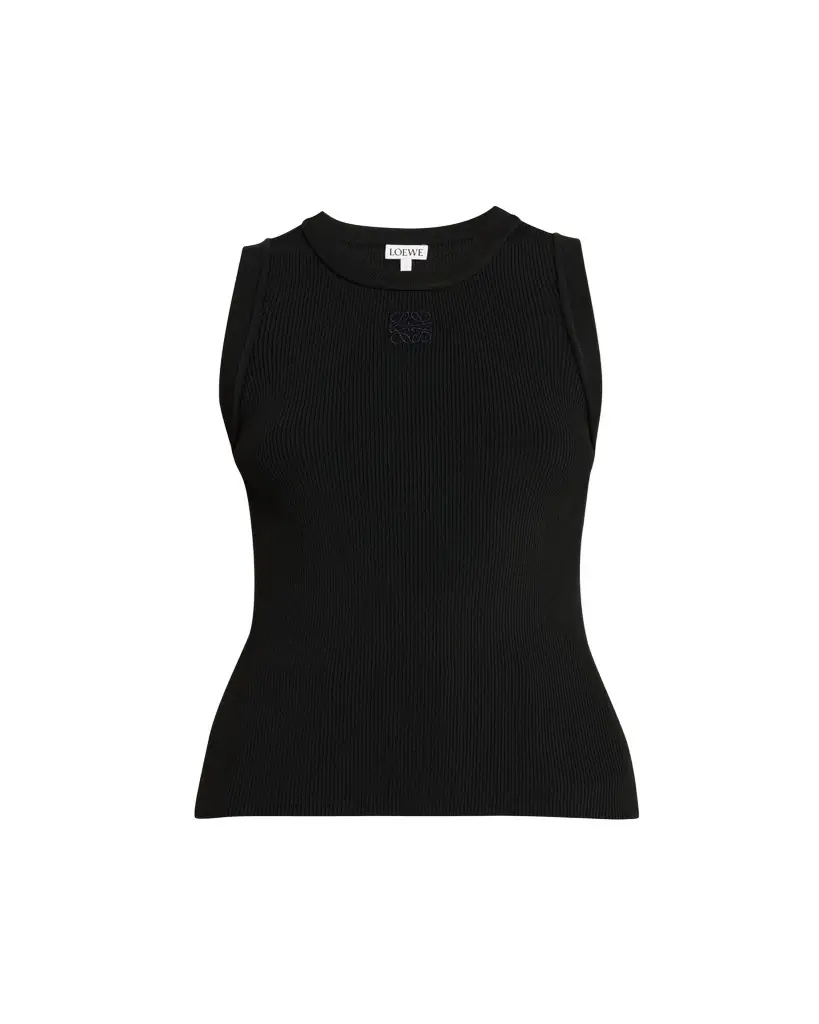 Loewe Anagram Rib Tank Top