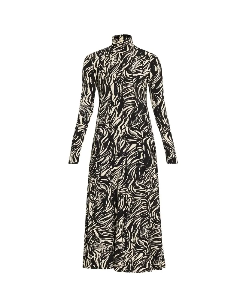 Proenza Schouler White Label Mabel Jersey Turtleneck Dress