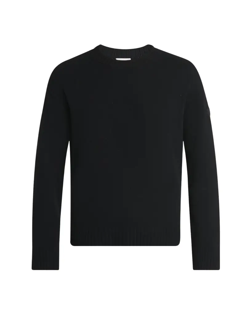 Moncler Men's Wool and Cashmere Crewneck Sweater