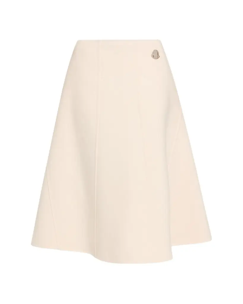 Moncler x Jil Sander Wool Midi Skirt